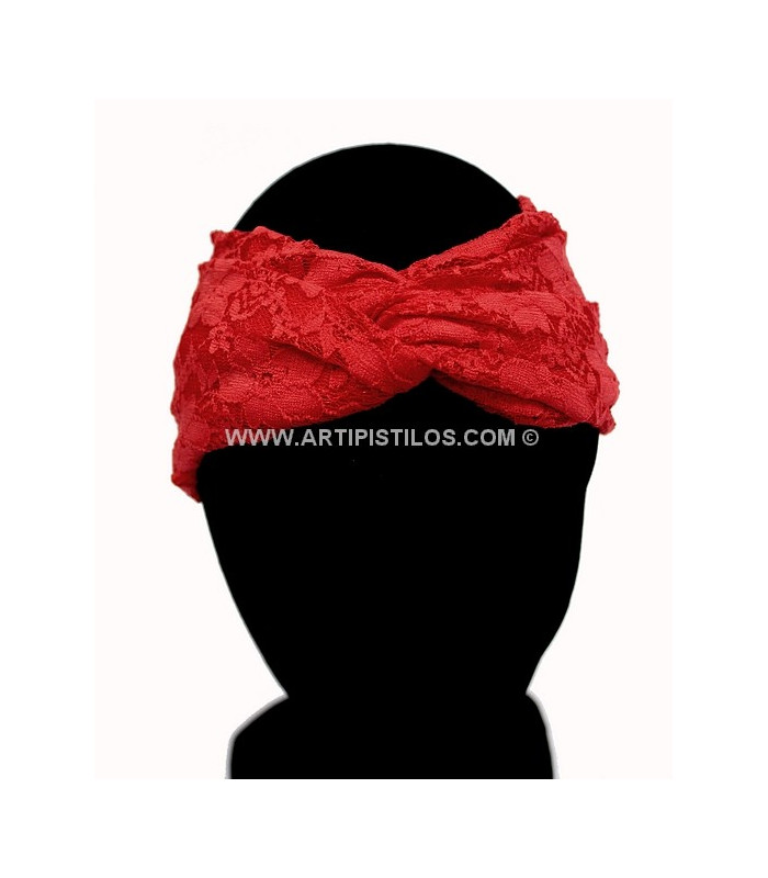 SYNTETHIC LACE TURBAN