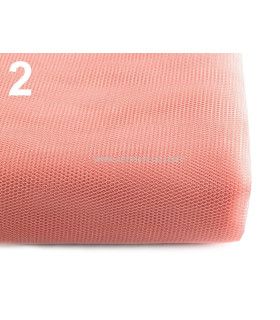 Tul Grueso Para Velos Rosa Té 150 Cms. X 1 Mt.