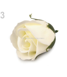 Rosa Aromatica 4,5 X 6,5 Cms. Amarillo Claro 4,5 X 6,5 Cms.