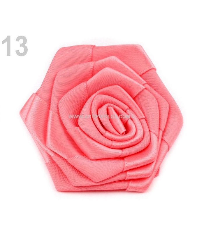 SATIN ROSE 7 CMS. DIAMETER