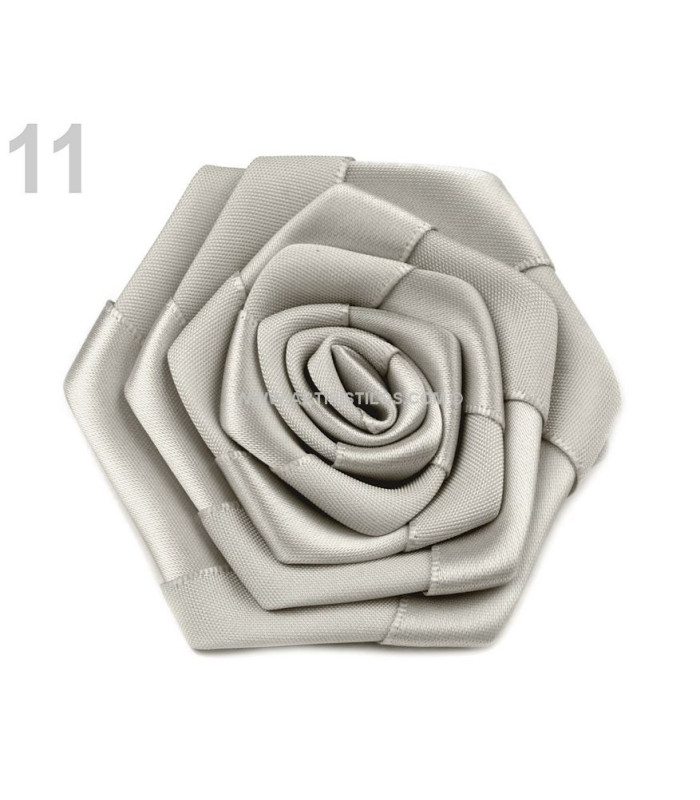 ROSA DE SATEN 7 CMS. DIAMETRO
