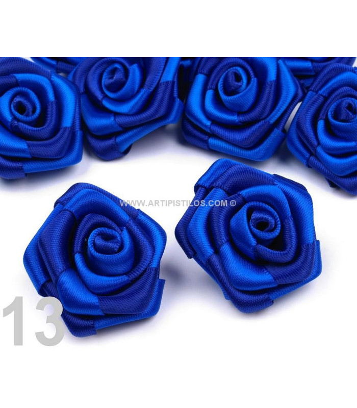 SATIN ROSE 30 MM. DIAMETER
