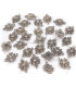 FLOWER METALLIC APPLIQUE