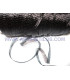 METALLIC TUBULAR FABRIC 6 MM.