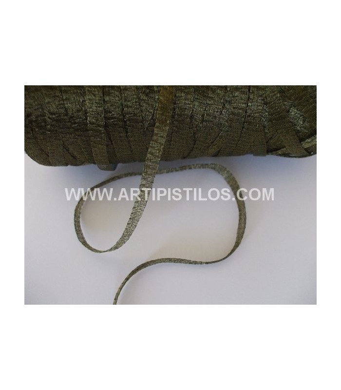 METALLIC TUBULAR FABRIC 6 MM.