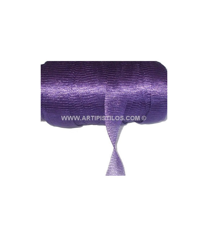 METALLIC TUBULAR FABRIC 12 MM.