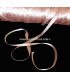 METALLIC TUBULAR FABRIC 12 MM.