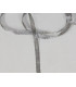 METALLIC TUBULAR FABRIC 12 MM.