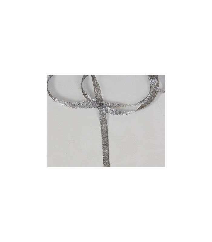 METALLIC TUBULAR FABRIC 12 MM.