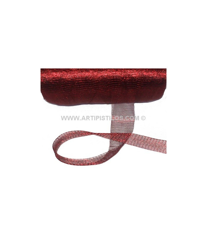 METALLIC TUBULAR FABRIC 20 MM.