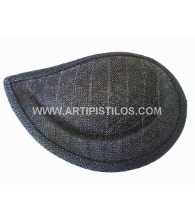 Base Sinamay Cintas Negro 22x12x2 - tocados para
