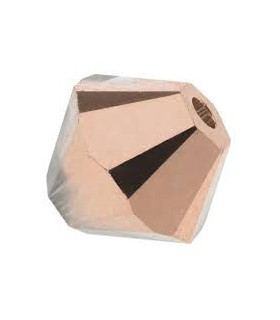 Tupi Swarovski 6 Mm. Rose Gold 6 Mm. - de colores