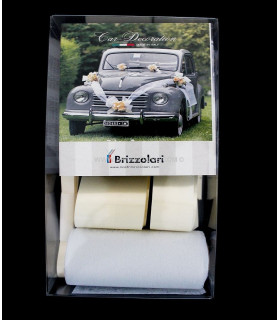 KIT DECORATIVO PARA COCHE NUPCIAL