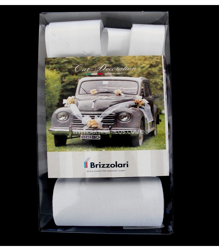 KIT DECORATIVO PARA COCHE NUPCIAL