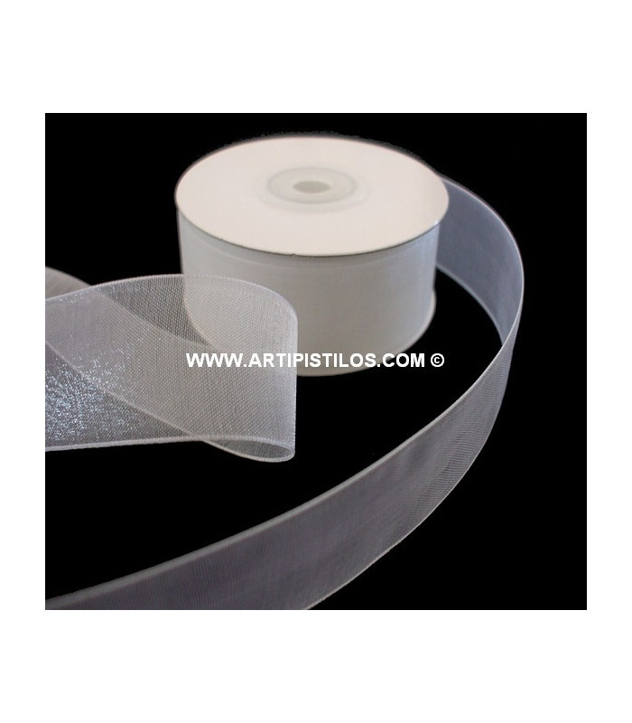 CINTA DE ORGANZA 25 MM.