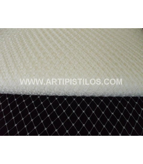 Velo Plano 22 Cms. De Ancho Marfil 1 Metro De Largo X 22 Cms. De Ancho - tocados para boda