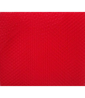 Velo Plano 22 Cms. De Ancho Rojo 1 Metro De Largo X 22 Cms. De Ancho - tocados para boda