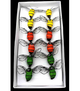 12 BEES WITH CLIP BOX