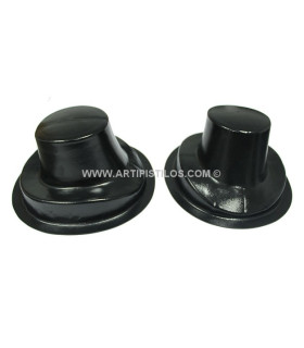 Horma Para Feltro Para Crianças Modelo "fancy" Talla "m" Preto Altura: 13 Cms. Diametro Interior: 50 Cms. - plástico