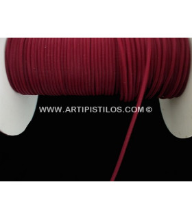 Crin Tubular 2 Mm. Burdeos 1 Metro De Largo X 2 Mm. De Ancho - tocados para