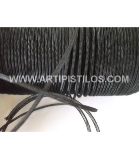 Crin Tubular 2 Mm. Negro 1 Metro De Largo X 2 Mm. De Ancho - tocados para