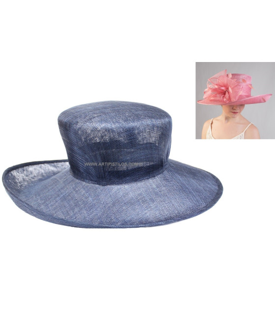 Biais En Sinamay 1 Mètre X 2 Cm - Largeur 2 Cm, Couleur Ivoire, Pour Créations De Chapeaux Et Accessoires De Mode