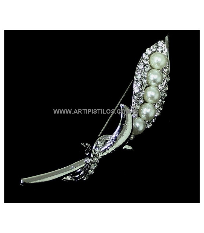 Artipistilos/® Broche Strass Pamela Broches Met/álicos