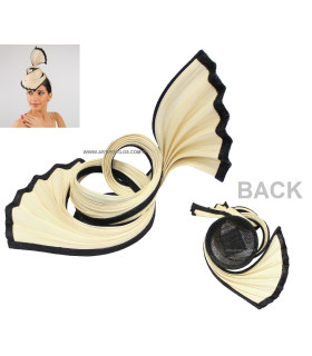 PLEATED HEADBAND SINAMAY/JINSIN "VOLANTIS"