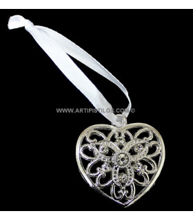 FILIGREE HEART 4 X 4 CMS.