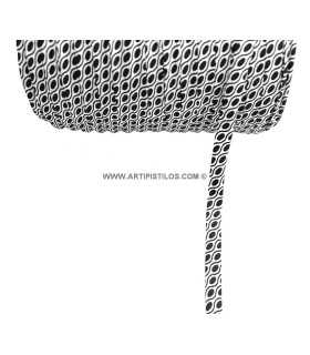 Espagueti Geometrico 10 Mm Nº3 S/foto 1 Mt X 10 Mm - mercería