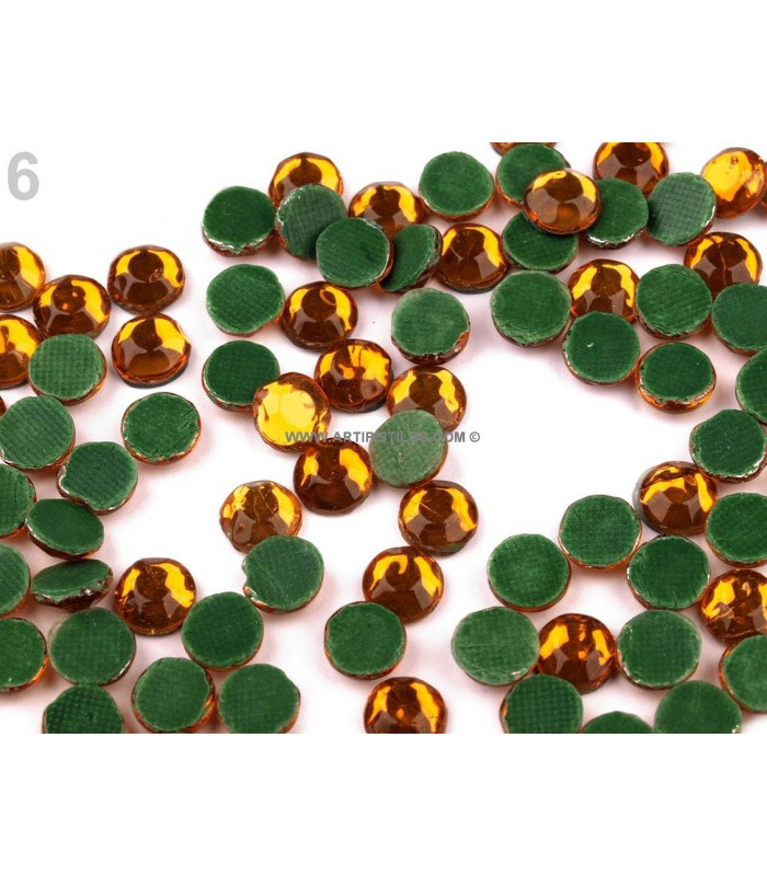 CHATON ROSES 5,2 M. HOT FIX