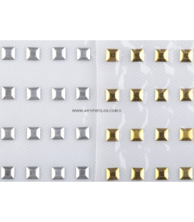 METALLIC HOT FIX 5 X 5 MM.