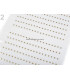 METALLIC HOT FIX 3 X 3 MM.