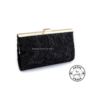 EVENING BAG WITH LACE