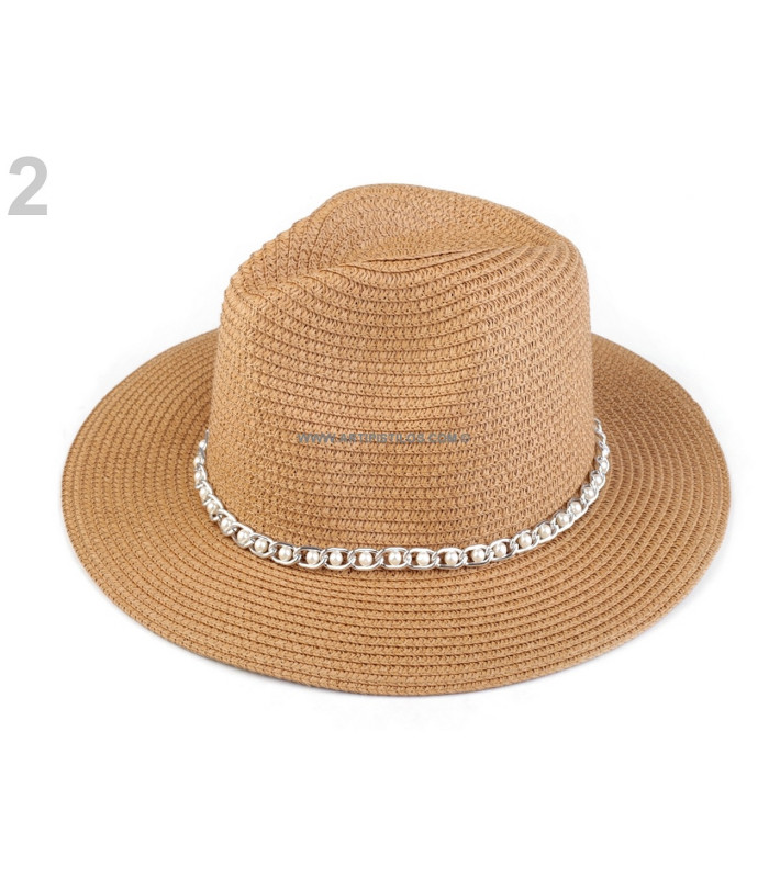 CHAPEU MULHER FIBRAS NATURALES "ESTELÍ"