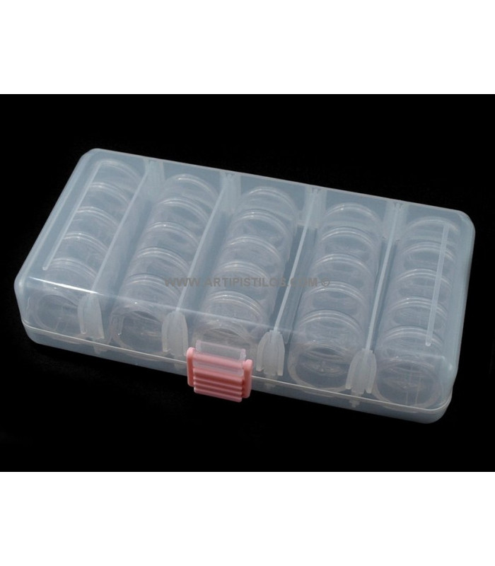 PLASTIC BOX FOR BEADS