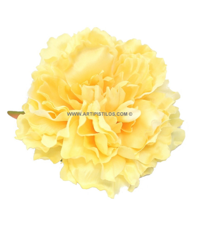 PEONIA DE TELA 16 X 6 CMS.