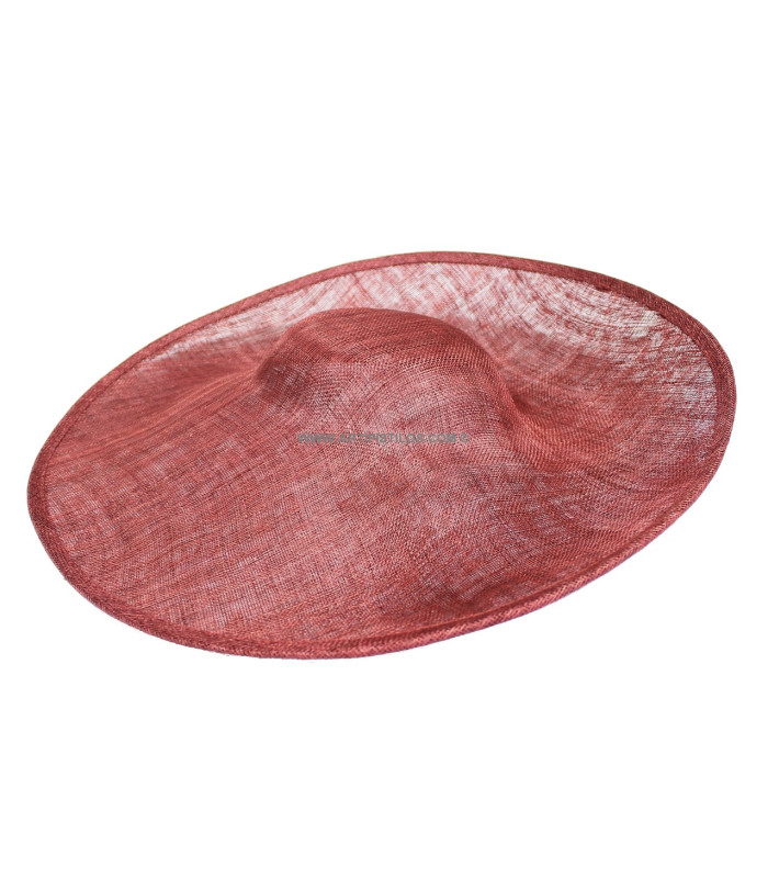 CHAPÉU DE SINAMAY 46 x 48 cms