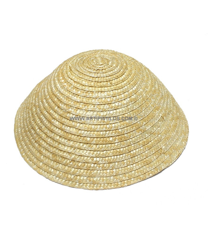 CONO DE PAJA NATURAL 35 CMS. DIAMETRO APROX.