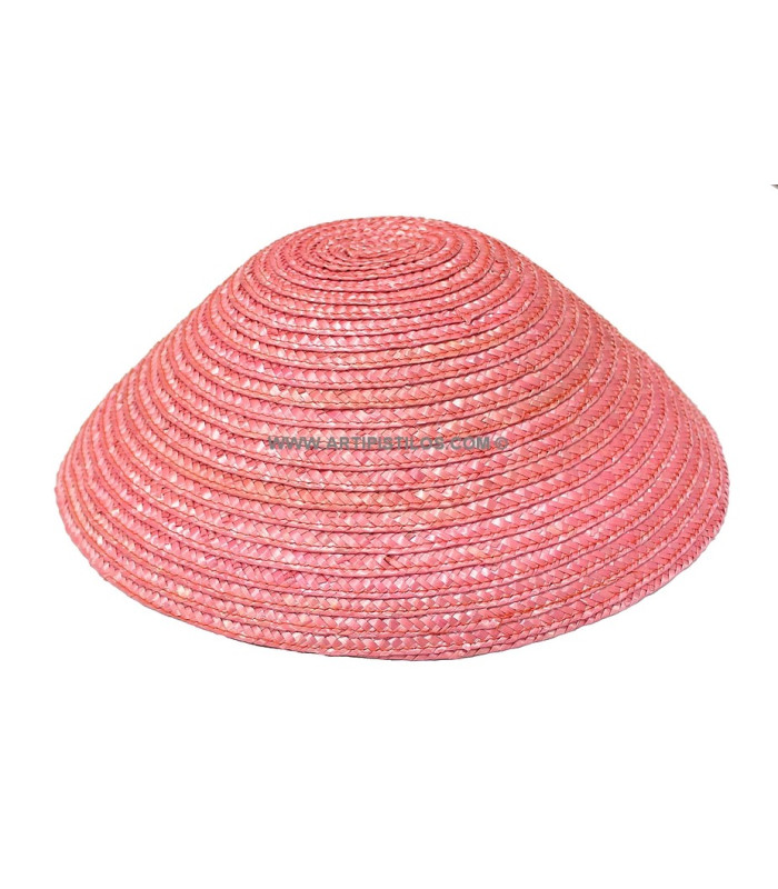 NATURAL STRAW CONE 35 CMS. DIAMETER