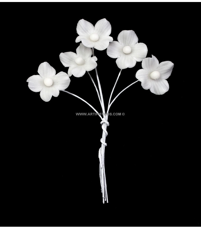 FLOR DE PORCELANA FRÍA 4 PÉTALOS