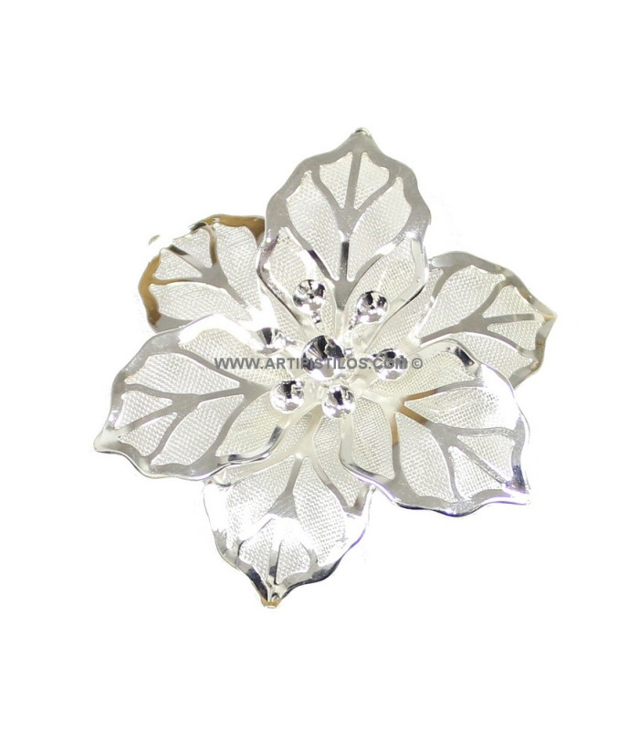 METALLIC FLOWER APPLICATION "LARUM"
