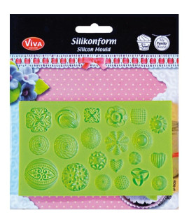 SILICONE MOLD FOR CLAY "ORNAMENTOS"