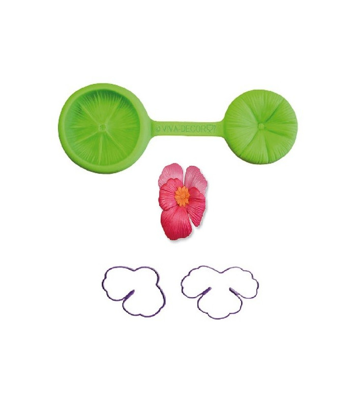 SILICONE MOLD FOR CLAY "CENTRO FLOR"