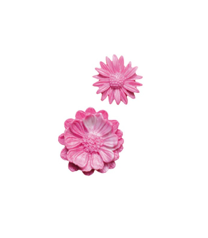 SILICONE MOLD FOR CLAY "MARGARITA Y CAMELIA"