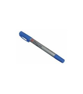 Rotulador Permanente 2 Puntas Identi-pen Azul 14 Cms. - colores para