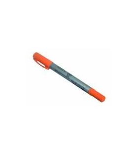 Rotulador Permanente 2 Puntas Identi-pen Naranja 14 Cms. - colores para