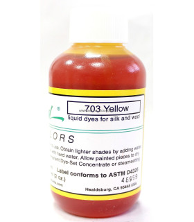 Tinte Para Seda Y Lana Jacquard Silk Colors Amarillo 59 Ml. - tela pelo