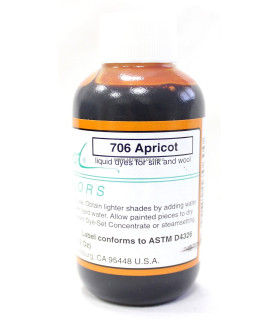 Tinte Para Seda Y Lana Jacquard Silk Colors Apricot 59 Ml. - tela pelo