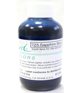Tinte Para Seda Y Lana Jacquard Silk Colors Sapphire Blue 59 Ml. - tela pelo